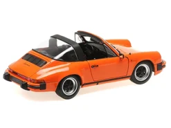1983 Porsche 911 Carrera Targa 3.2 Orange 1/18 Diecast Model Car By Minichamps -SOLIDO Shop 100063064 4 75642.1726243281.1280.1280