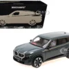 2023 BMW XM Dark Green Metallic With Gold Stripes 1/18 Diecast Model Car By Minichamps