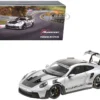 2023 Porsche 911 (992) GT3 RS "Weissach Package" Silver Metallic Limited Edition To 333 Pieces Worldwide 1/18 Diecast Model Car By Minichamps