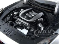 2009 Nissan GT-R R35 Silver 1/18 Diecast Model Car By Bburago -SOLIDO Shop 11030nssangt06 03201.1434723354.1280.1280