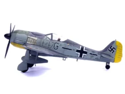 Focke-Wulf Fw 190A Aircraft "14-Victory Ace Hauptmann Wilhelm Gath, Stab/JG 26 Schlageter, France" (1942) German Luftwaffe 1/72 Diecast Model Airplane By Legion -SOLIDO Shop 14620LA 3 65567.1748881028.1280.1280