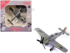 Focke-Wulf Fw 190A Aircraft "14-Victory Ace Hauptmann Wilhelm Gath, Stab/JG 26 Schlageter, France" (1942) German Luftwaffe 1/72 Diecast Model Airplane By Legion