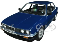 1982 BMW 323i Saturn Blue 1/18 Diecast Model Car By Minichamps