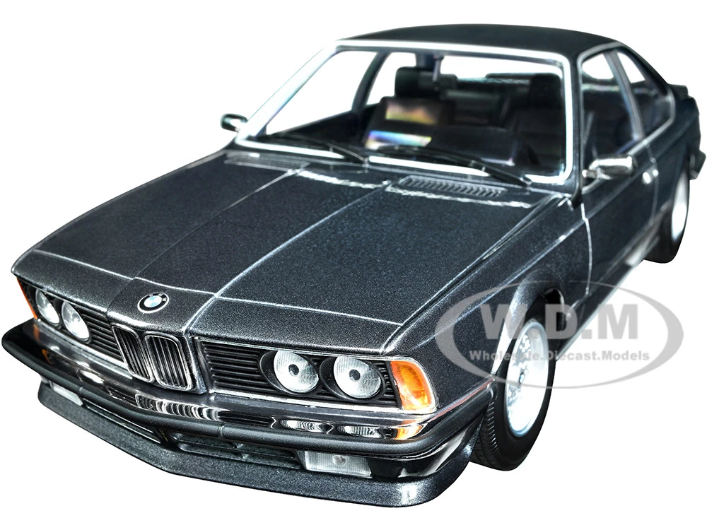 1982 BMW 635 CSi Gray Metallic 1/18 Diecast Model Car By Minichamps 1 1982 BMW 635 CSi Gray Metallic 1/18 Diecast Model Car By Minichamps