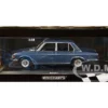 1968 BMW 2500 Blue Metallic Limited Edition To 504 Pieces Worldwide 1/18 Diecast Model Car By Minichamps