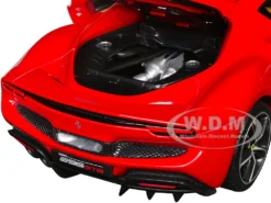 Ferrari 296 GTB Red "Race + Play" Series 1/18 Diecast Model Car By Bburago -SOLIDO Shop 16018RD 3 06475.1725897556.1280.1280