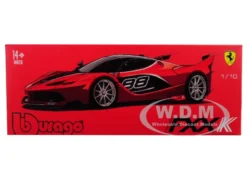 Ferrari FXX-K #88 Red "Signature Series" 1/18 Diecast Model Car By Bburago -SOLIDO Shop 16907R 7 75539.1510346670.1280.1280