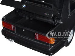 1987 BMW M3 Street Black Metallic 1/18 Diecast Model Car By Minichamps -SOLIDO Shop 180020306 3 32327.1674142407.1280.1280