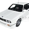 1987 BMW M3 Street White 1/18 Diecast Model Car By Minichamps