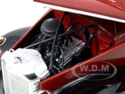 1950 Mercedes Benz 170S Cabriolet Burgundy And Black 1/18 Diecast Model Car By Signature Models -SOLIDO Shop 18123mercby06 87763.1431113796.1280.1280