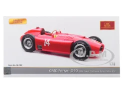 1956 Ferrari Lancia D50 #14 Peter Collins Grand Prix France Limited Edition To 1,500 Pieces Worldwide 1/18 Diecast Model Car By CMC -SOLIDO Shop 182 4 86908.1541305943.1280.1280