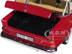 1966 Mercedes-Benz 200 Red With Beige Top 1/18 Diecast Model Car By Norev -SOLIDO Shop 183706 3 04020.1716934394.1280.1280