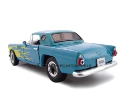 1956 Ford ThunderbirdBlue Street Rod 1/24 Diecast Car By Unique Replicas -SOLIDO Shop 18511bt02 79407.1446658525.1280.1280