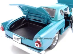 1956 Ford ThunderbirdBlue Street Rod 1/24 Diecast Car By Unique Replicas -SOLIDO Shop 18511bt03 63077.1446658531.1280.1280