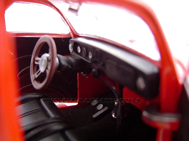 1935 Ford Sedan Delivery Red 1/24 Diecast Car By Unique Replicas 5 1935 Ford Sedan Delivery Red 1/24 Diecast Car By Unique Replicas - Image 5