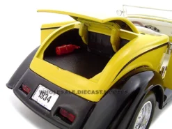 1934 Ford Convertible Custom Yellow 1/24 Diecast Car By Unique Replicas -SOLIDO Shop 18545y04 53297.1446662085.1280.1280