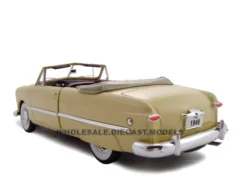 1949 Ford Convertible Convertible Creamy Yellow 1/24 Diecast Model Car By Unique Replicas -SOLIDO Shop 18583y03 45499.1446659870.1280.1280
