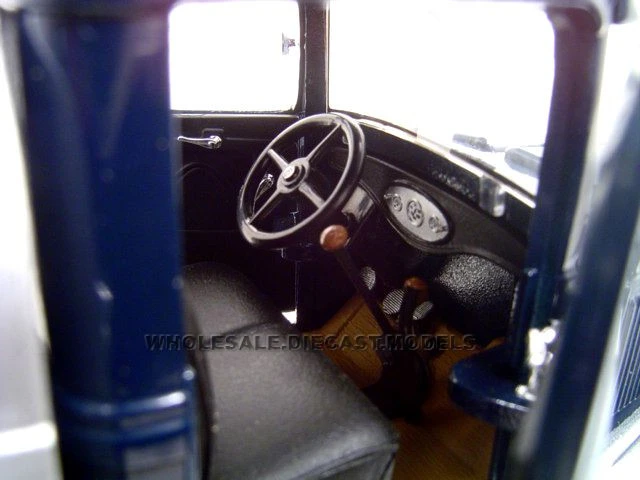 1934 Ford Oil Gasoline Tanker Blue 1/24 Diecast Model Car By Unique Replicas 5 1934 Ford Oil Gasoline Tanker Blue 1/24 Diecast Model Car By Unique Replicas - Image 5