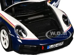 2023 Porsche 911 Dakar #953 "Roughroads Porsche" Blue And White With Stripes 1/18 Diecast Model Car By Norev -SOLIDO Shop 187240 5 29892.1730769683.1280.1280