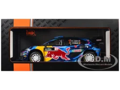 Ford Puma Rally1 #7 Pierre-Louis Loubet - Nicolas Gilsoul "Rally Sweden" (2023) 1/18 Diecast Model Car By IXO Models -SOLIDO Shop 18RMC154B22 BOX 31054.1742923515.1280.1280
