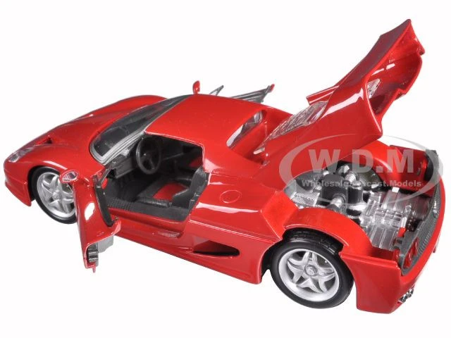 Ferrari F50 Red 1/24 Diecast Model Car By Bburago 2 Ferrari F50 Red 1/24 Diecast Model Car By Bburago - Image 2