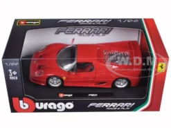 Ferrari F50 Red 1/24 Diecast Model Car By Bburago 11 Ferrari F50 Red 1/24 Diecast Model Car By Bburago -SOLIDO Shop 26010r 6 46015.1443124934.1280.1280