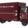 Mercedes LP 608 Koffer LKW Porsche 1/18 Model By Premium ClassiXXs