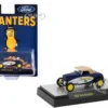 1932 Ford Roadster #06 Blue And White With Tan Soft Top "Planters Peanuts" Limited Edition To 2750 Pieces Worldwide 1/64 Diecast Model Car By M2 Machines