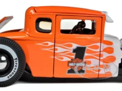 1929 Ford Model A #1 "Harley Davidson" Orange With White Flames 1/24 Diecast Model Car By Maisto -SOLIDO Shop 32175orw 4 99138.1445614118.1280.1280