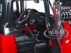 1956 Ford F-100 Pickup Truck Red And Dark Gray Metallic With Extra Wheels "Just Trucks" Series 1/24 Diecast Model Car By Jada -SOLIDO Shop 33019 4 97856.1679502850.1280.1280