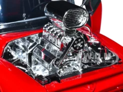 1956 Ford F-100 Pickup Truck Red And Dark Gray Metallic With Extra Wheels "Just Trucks" Series 1/24 Diecast Model Car By Jada -SOLIDO Shop 33019 5 89851.1679502850.1280.1280