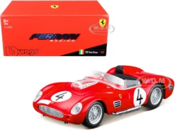 Ferrari 250 Testa Rossa #4 P. Hill - O. Gendebien Nurburgring 1000km (1959) 1/43 Diecast Model Car By Bburago