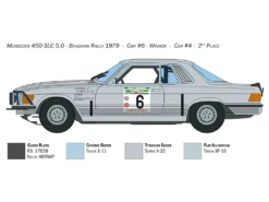 Skill 3 Model Kit Mercedes-Benz 450 SLC Winner "Rallye Bandama Ivory Coast" (1979) 1/24 Scale Model By Italeri -SOLIDO Shop 3632 3 39877.1678897525.1280.1280