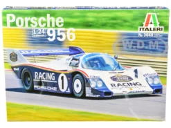 Skill 2 Model Kit Porsche 956 1/24 Scale Model By Italeri