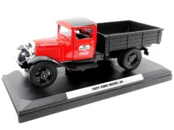 1931 Ford Model AA Pickup Truck Red And Black "Go Refreshed - Drink Coca-Cola" 1/24 Diecast Model Car By Motor City Classics -SOLIDO Shop 424022 7 57695.1678910884.1280.1280
