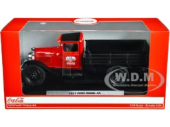 1931 Ford Model AA Pickup Truck Red And Black "Go Refreshed - Drink Coca-Cola" 1/24 Diecast Model Car By Motor City Classics -SOLIDO Shop 424022 6 28715.1686256201.1280.1280