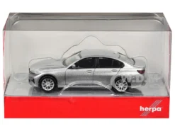 BMW 3 Series Silver Metallic 1/87 (HO) Plastic Model Car By Promotex -SOLIDO Shop 430791 BOX 81161.1752677099.1280.1280