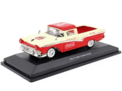 1957 Ford Ranchero "Coca-Cola" Red And Cream 1/43 Diecast Model Car By Motor City Classics -SOLIDO Shop 443028 3 17629.1670966211.1280.1280
