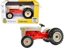 Ford 640 Tractor Beige And Orange "National FFA Organization" 1/16 Diecast Model By ERTL TOMY