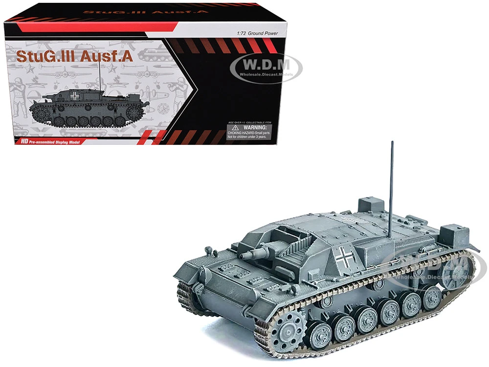 Germany StuG.III Ausf.A Tank "LAH, France" (1940) "NEO Dragon Armor" Series 1/72 Plastic Model By Dragon Models 1 Germany StuG.III Ausf.A Tank "LAH, France" (1940) "NEO Dragon Armor" Series 1/72 Plastic Model By Dragon Models