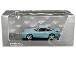 2017 RUF CTR Anniversary Gulf Blue "AR Box" Series Limited Edition To 999 Pieces Worldwide 1/64 Diecast Model Car By Almost Real