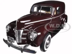 1940 Ford Sedan Delivery Brown 1/24 Diecast Model Car By Motormax