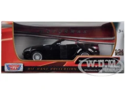 Mercedes Benz SLK55 AMG Convertible Black 1/24 Diecast Model Car By Motormax -SOLIDO Shop 73292bk 6 42282.1431361356.1280.1280