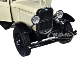 1931 Ford Model AA Pickup Truck Cream And Black "Platinum Collection" Series 1/24 Diecast Model Car By Motormax -SOLIDO Shop 79377crm 5 51794.1680102601.1280.1280