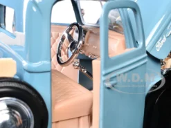 1942-47 Ford "Jailbar" Pickup Truck Blue And Black "Timeless Legends" Series 1/24 Diecast Model Car By Motormax -SOLIDO Shop 79388BL 4 84011.1722284185.1280.1280