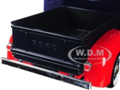 1956 Ford F-100 Pickup Truck "Gulf" Dark Blue And Red 1/24 Diecast Model Car By Motormax -SOLIDO Shop 79647 2 43614.1539917169.1280.1280