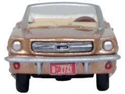 1965 Ford Mustang Convertible Prairie Bronze Metallic 1/87 (HO) Scale Diecast Model Car By Oxford Diecast -SOLIDO Shop 87MU65007 3 06962.1725477683.1280.1280