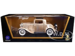 1932 Ford 3 Window Coupe Gold 1/18 Diecast Model Car By Road Signature -SOLIDO Shop 92248gld BOX 49326.1685030756.1280.1280