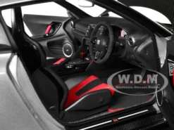 2022 Nissan GT-R (R35) Nismo Special Edition RHD (Right Hand Drive) Ultimate Metal Silver With Carbon Hood And Top 1/18 Model Car By Autoart -SOLIDO Shop AA77503 4 23671.1715272718.1280.1280