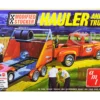 Skill 2 Model 1953 Ford Pickup Truck With "Modified Stocker" Hauler "Gulf Oil" 1/25 Scale Model By AMT